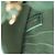 Borsa a spalla in tweed verde Chanel 28 Series 2019 - vista 10
