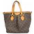 Borsa Tote Palermo PM Monogramma Louis Vuitton Marrone