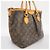 Borsa Tote Palermo PM Monogramma Louis Vuitton Marrone - vista 2