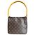 Borsa a Spalla Looping MM Monogramma Louis Vuitton Marrone
