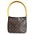 Borsa a Spalla Looping MM Monogramma Louis Vuitton Marrone - vista 3