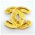 Timeless Spilla Matelassé Coco Mark di Chanel D'oro - vista 6