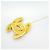 Timeless Spilla Matelassé Coco Mark di Chanel D'oro - vista 7