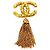 Timeless Spilla placcata in oro Chanel Coco Mark D'oro