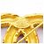 Timeless Spilla placcata in oro Chanel Coco Mark D'oro - vista 4