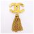 Timeless Spilla placcata in oro Chanel Coco Mark D'oro - vista 5