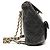 Chanel Matelassé Lammfell Rucksack Schwarz - Ansicht 3