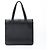 Borsa a Spalla Chanel 2.55 in Caviar Nero - vista 2