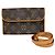 Borsa a vita Monogram Pochette Florentine Louis Vuitton Marrone