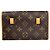 Borsa a vita Monogram Pochette Florentine Louis Vuitton Marrone - vista 3