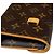 Borsa a vita Monogram Pochette Florentine Louis Vuitton Marrone - vista 9