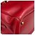 Bolso de Hombro Duffle 6 Clásico de Saint Laurent en Rojo - vista 11