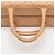Borsa a mano bowling Matelassé Chanel in beige - vista 8