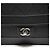 Borsa a Spalla Chanel Caviar Matelassé con Patta Singola Nero - vista 8
