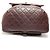 Chanel Rucksack aus braunem Lammleder mit Matelassé - Ansicht 7