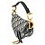 Borsa a Spalla Mini Saddle Dior Trotter Christian Dior Blu navy - vista 2