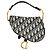 Borsa a Spalla Mini Saddle Dior Trotter Christian Dior Blu navy - vista 3