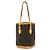 Louis Vuitton Monogram Canvas Bucket PM Tote Bag Braun