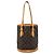 Louis Vuitton Monogram Canvas Bucket PM Tote Bag Braun - Ansicht 2