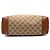 Borsa a tracolla Gucci in tela GG beige con banda Web - vista 3
