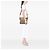 Borsa a tracolla Gucci in tela GG beige con banda Web - vista 9