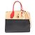 Borsa City Steamer MM Louis Vuitton Nero Rosso Beige