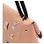 Sac Triangle PM in pelle di vitello lucida rosa Louis Vuitton - vista 10