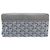 Cartera larga con cremallera redonda Goyard Matignon GM en gris Castaño - vista 3