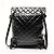 Schwarzer matelassé Leder-Rucksack Chanel 23 Serie 2016-2017 - Ansicht 2