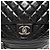 Schwarzer matelassé Leder-Rucksack Chanel 23 Serie 2016-2017 - Ansicht 8