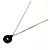 Timeless Collana in strass nera Coco Mark 03A 2003 di Chanel Argento - vista 8