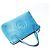 Borsa in pelle Gucci Soho blu - vista 9