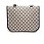 Borsa Messenger in Tela GG Gucci Beige - vista 2