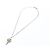 Timeless Collana in argento Coco Mark con strass CHANEL 10V 2010 - vista 3