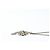 Timeless Collana in argento Coco Mark con strass CHANEL 10V 2010 - vista 5