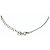 Timeless Collana in argento Coco Mark con strass CHANEL 10V 2010 - vista 8