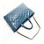 CHANEL 15 Serie 2011 Borsa Tote Blu - vista 8
