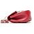 Borsa a spalla in pelle gioiello Chloé Drew 2 in 1 Rosso - vista 3
