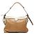 Borsa in pelle Chloé Kerala a spalla in marrone - vista 2