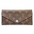 Louis Vuitton Monogramm Langwallet Braun Pink - Ansicht 2