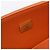 Le Boy Bolsa de Ombro Chanel Mini Caviar Boy Laranja - vista 10