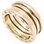 Bulgari Anello B.zero1 in oro rosa a 3 bande di Bvlgari D'oro - vista 2