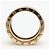 Bulgari Anello B.zero1 in oro rosa a 3 bande di Bvlgari D'oro - vista 5