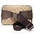 Marsupio Gucci GG in tela marrone - vista 2