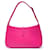 Sac à main hobo en cuir Le 5 à 7 d'Yves Saint Laurent Rose  - vue 2