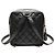 Chanel Caviar Turnlock Rucksack Schwarz
