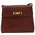 Salvatore Ferragamo Gancini Leather Marrone