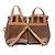 Céline Celine Macadam Zwillingsrucksack Braun - Ansicht 2