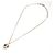 Collana con cuore in strass e logo Coco C23B di Chanel D'oro - vista 2