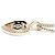 Collana con cuore in strass e logo Coco C23B di Chanel D'oro - vista 4